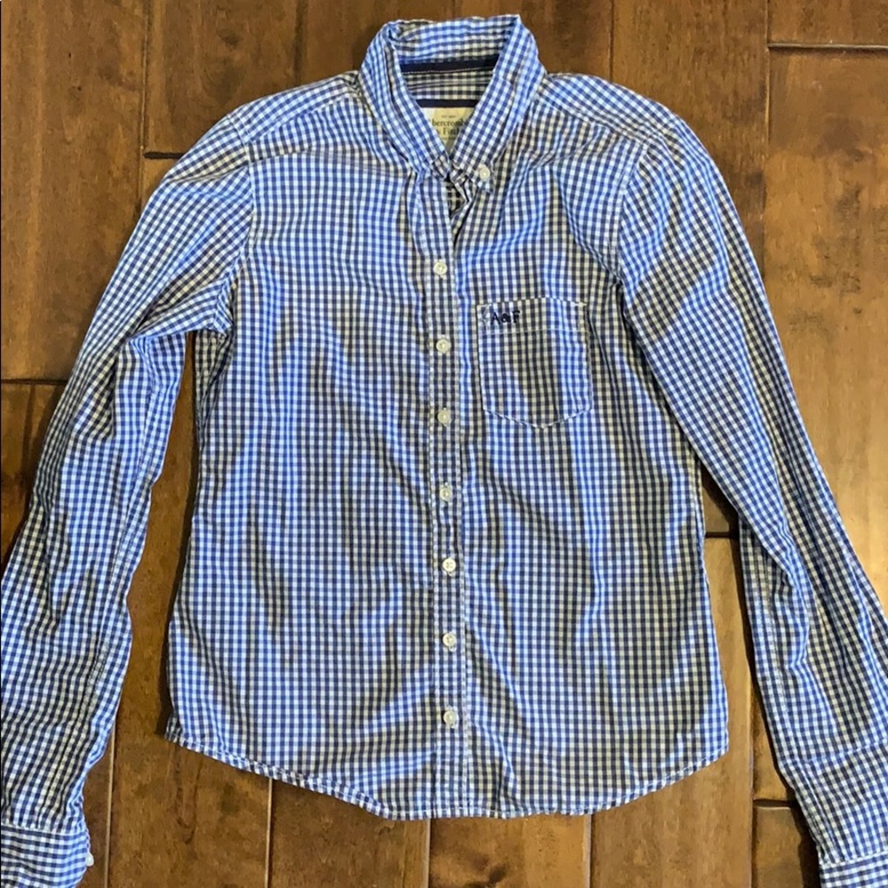 Abercrombie and Fitch plaid shirt